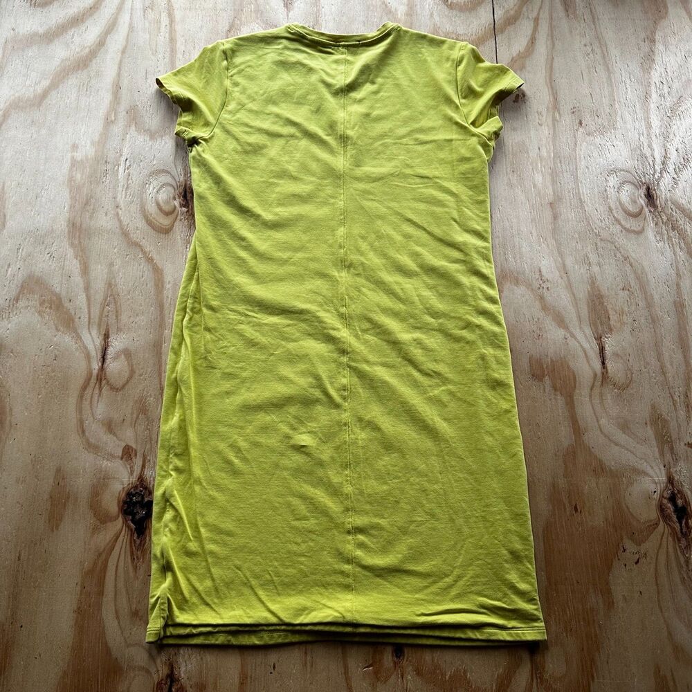 ATM Anthony Thomas Melillo Chartreuse T-Shirt Dress - XL